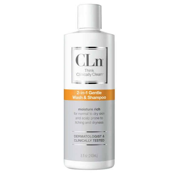 CLn® 2-in-1 Gentle Wash and Shampoo | Eczema Acne & Dermatologically Approved